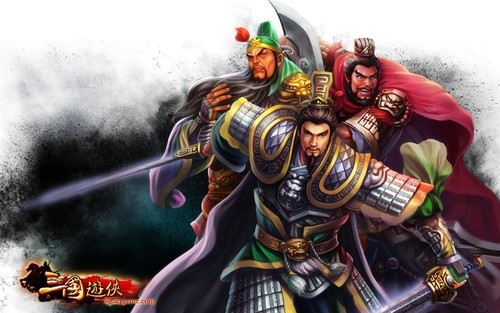 图01:桃园结义 刘关张三兄弟