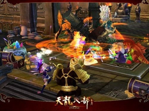 天龙八部雕纹图样