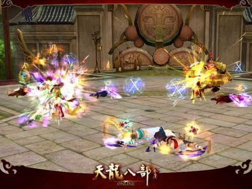 天龙八部雕纹图样