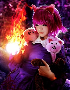 �ڰ�֮Ů����cosplay�վ�ѡ